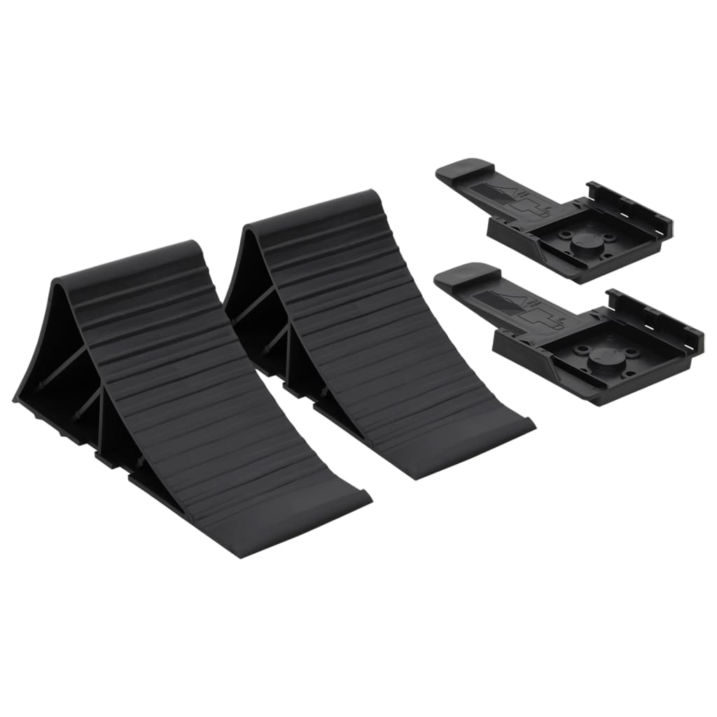 Hjulklodser 2 stk 25x10x11,5 cm plast