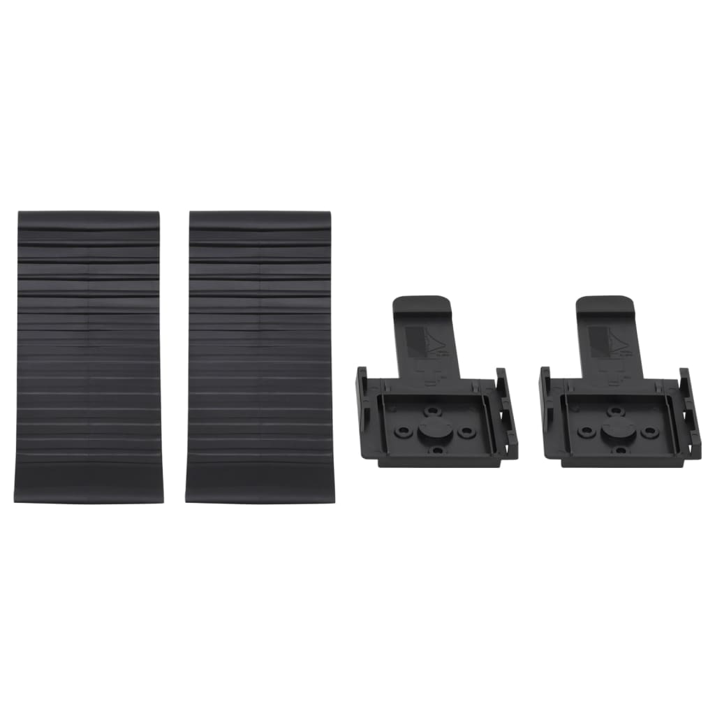 Hjulklodser 2 stk 25x10x11,5 cm plast