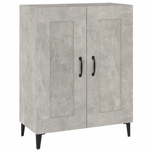 Sideboard Betongrau 69,5x34x90 cm Holzwerkstoff