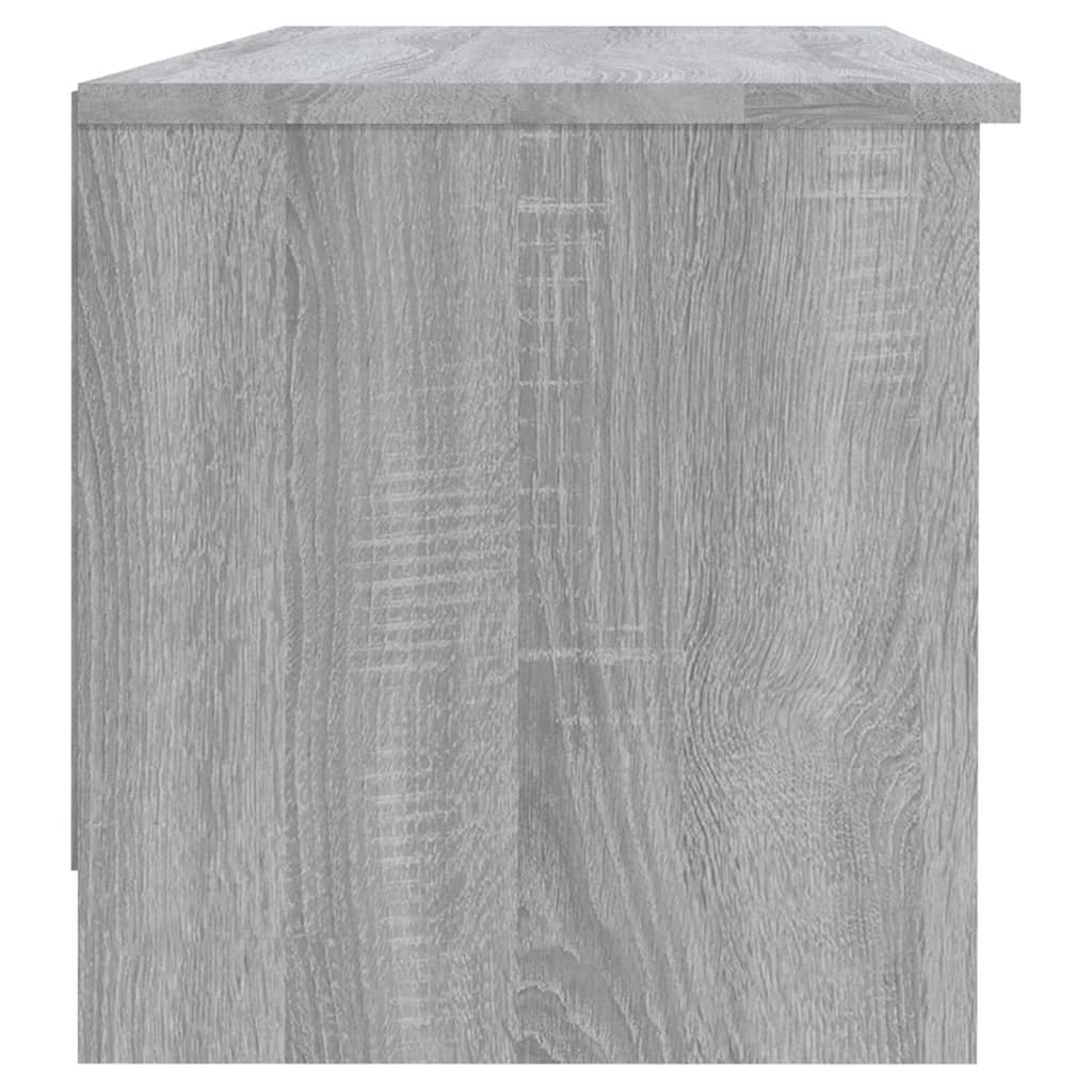 TV-Schrank Grau Sonoma 102x35,5x36,5 cm Holzwerkstoff