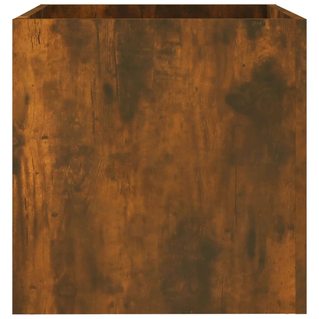 Plantekasse Røget Eg 40x40x40 cm Træmateriale