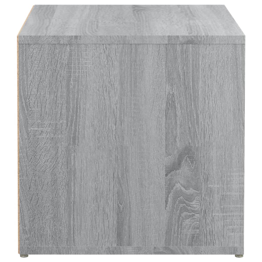Skuffekasse Grå Sonoma 40,5x40x40 cm Træmateriale