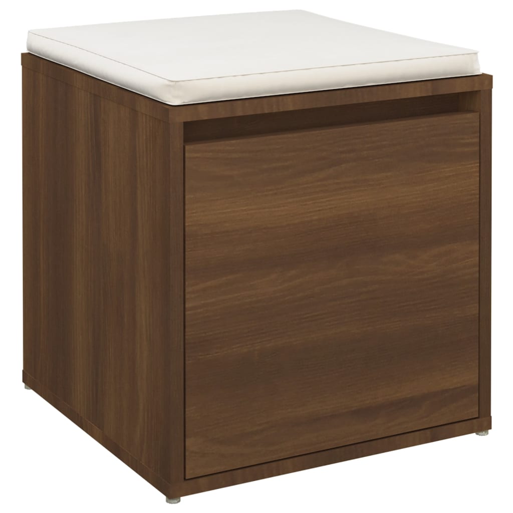 Skuffekasse Brun Eg Look 40,5x40x40 cm Træmateriale