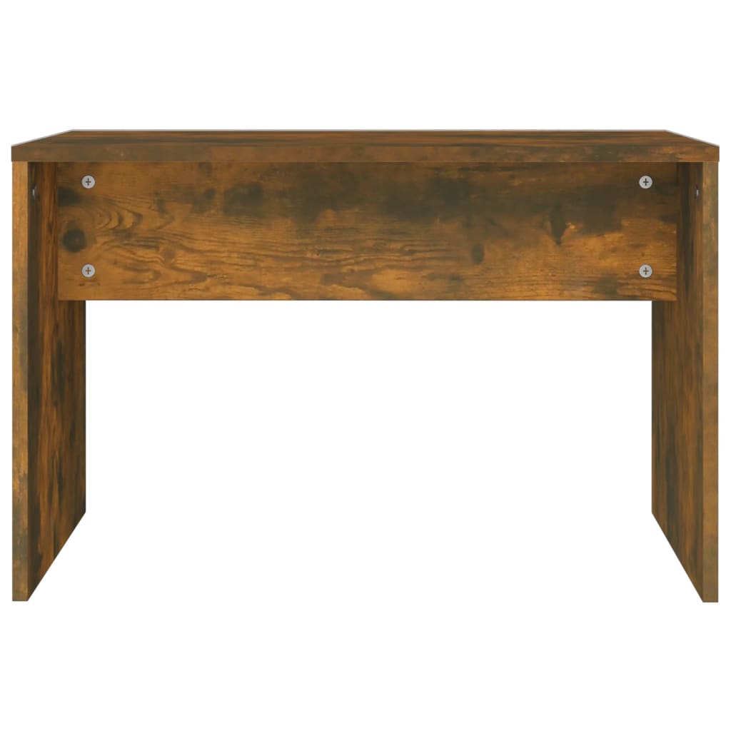Vanity Taburet Røget Eg 70x35x45 cm Træmateriale