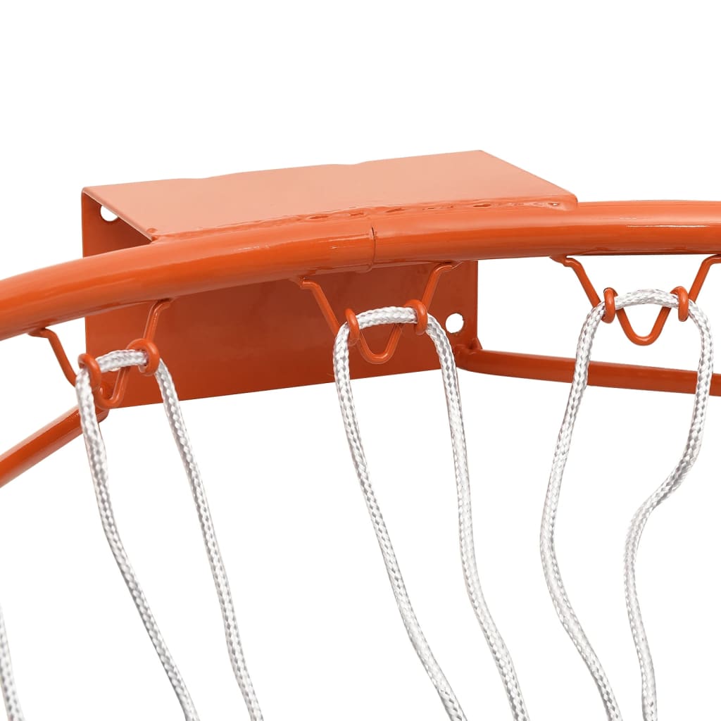 Basketball Ring Orange 39 cm Stål