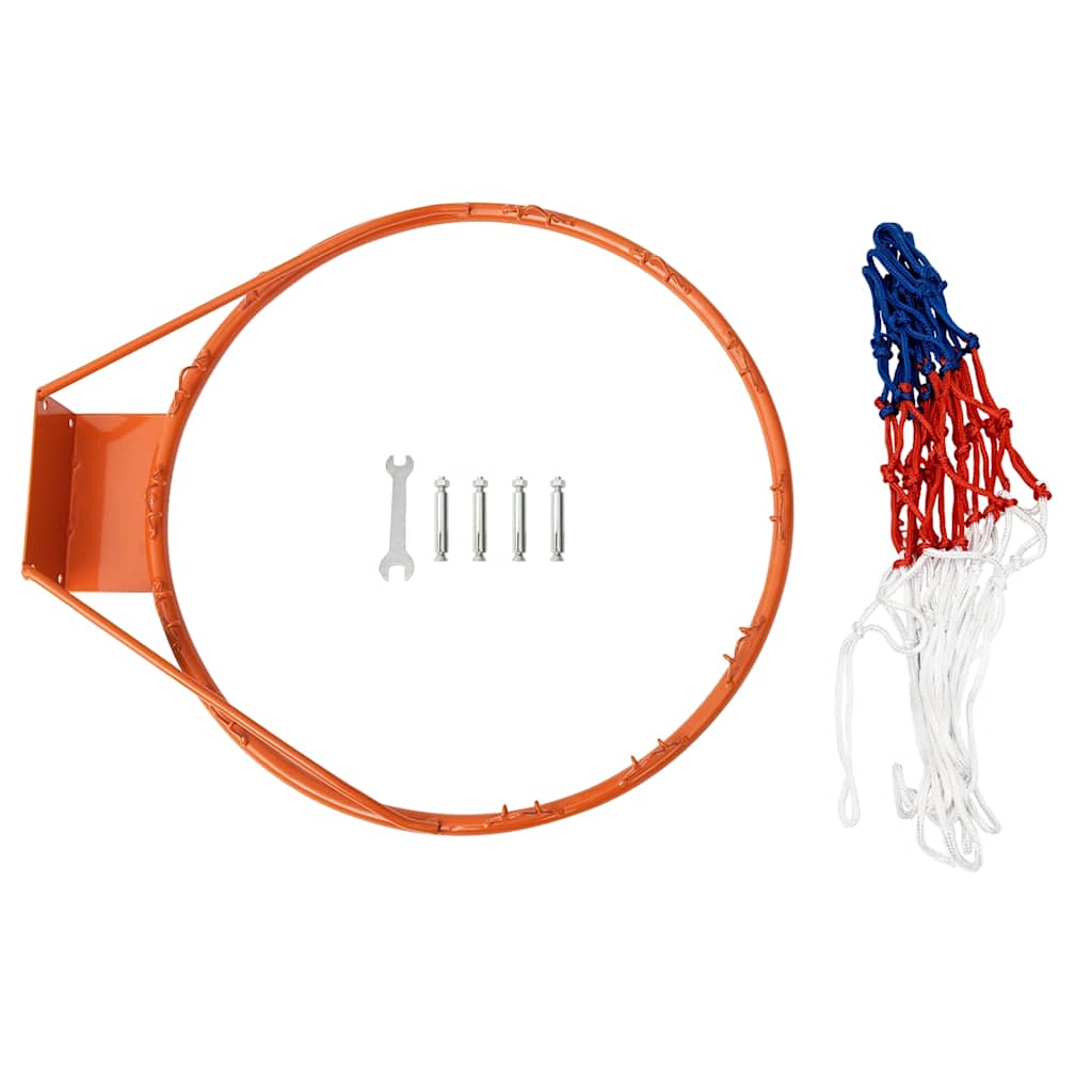 Basketball Ring Orange 39 cm Stål