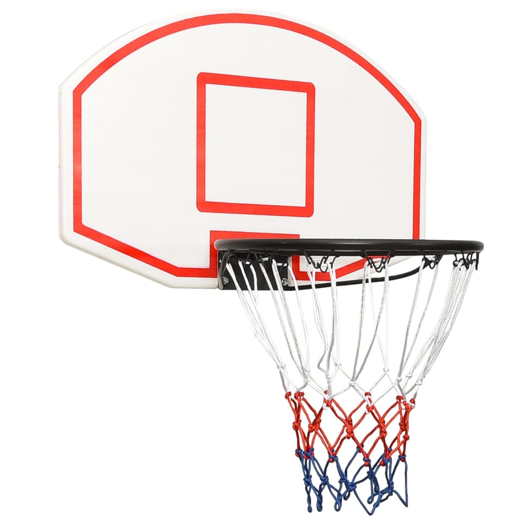 Basketball Bøjle Hvid 71x45x2 cm Polyethylen