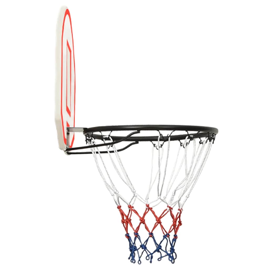 Basketball Bøjle Hvid 71x45x2 cm Polyethylen