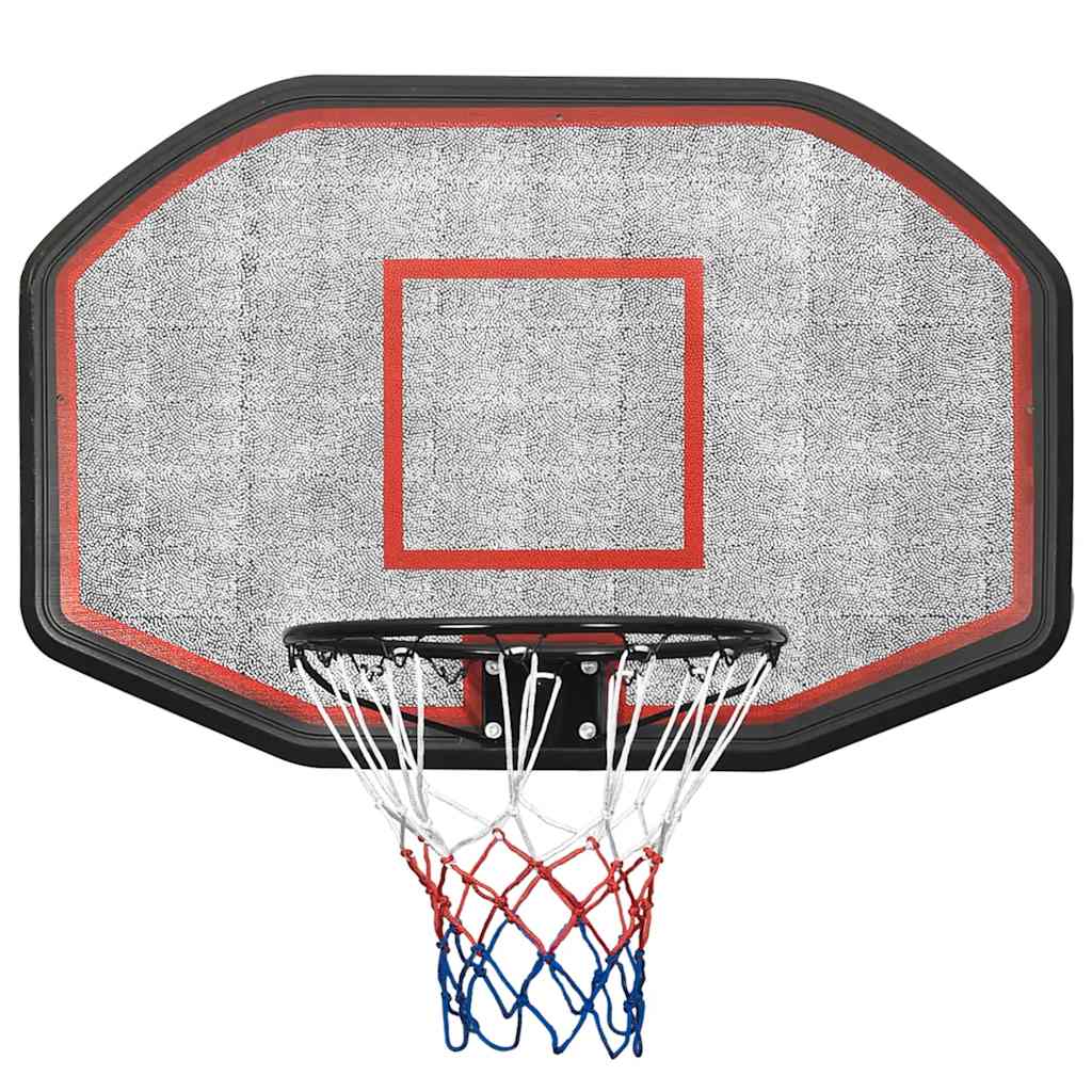 Basketball Bøjle Sort 109x71x3 cm Polyethylen