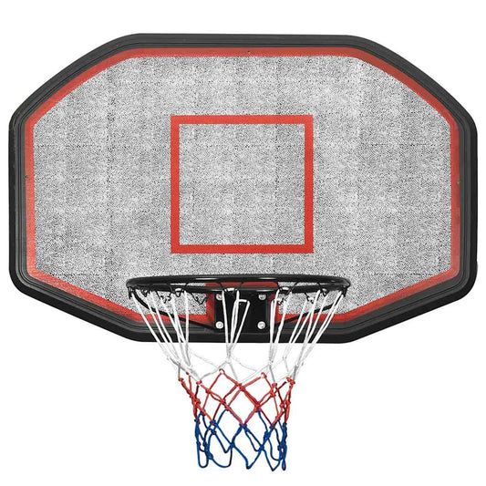 Basketball Bøjle Sort 109x71x3 cm Polyethylen