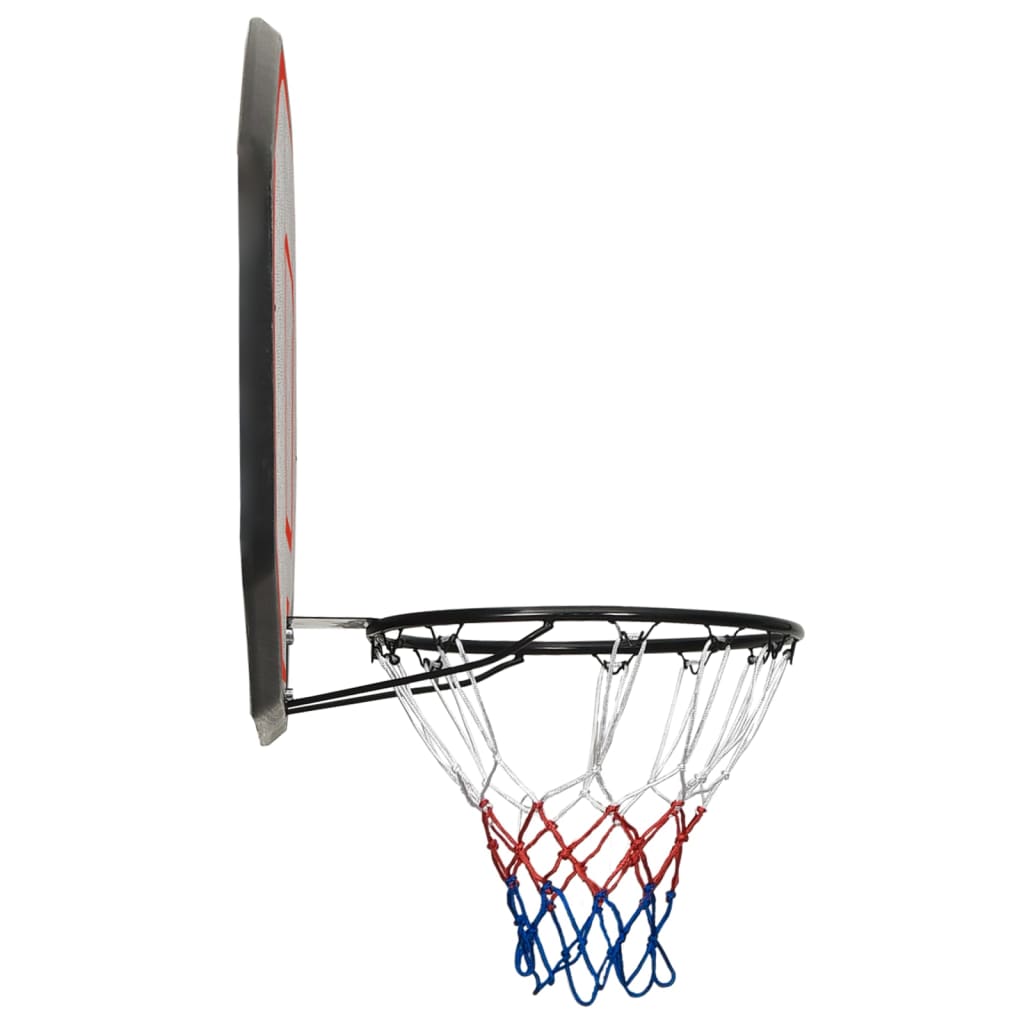 Basketball Bøjle Sort 109x71x3 cm Polyethylen
