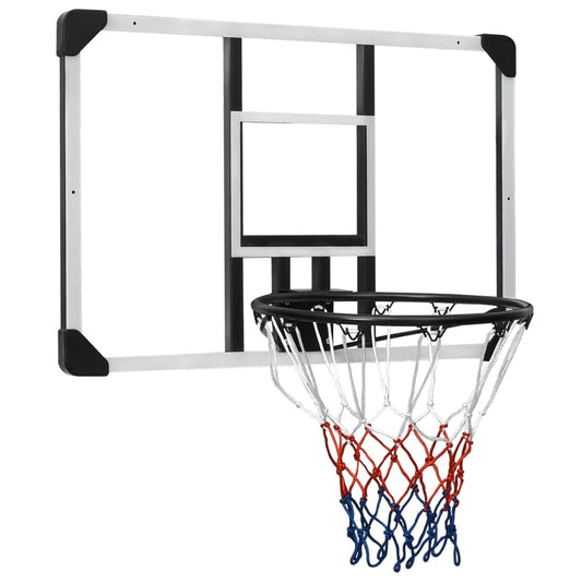 Basketball Bøjle Gennemsigtig 90x60x2,5 cm Polycarbonat