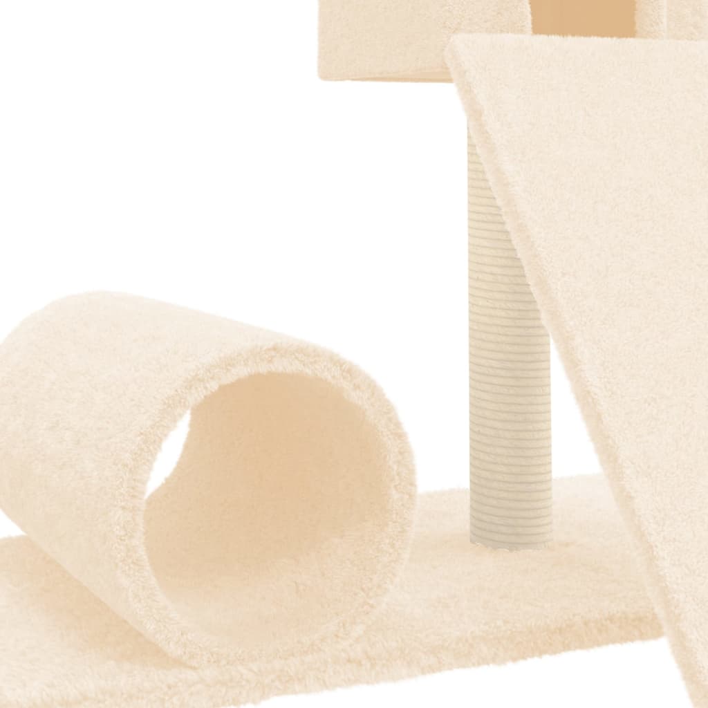 Kradsestolpe med sisal kradsestolpe creme 59 cm