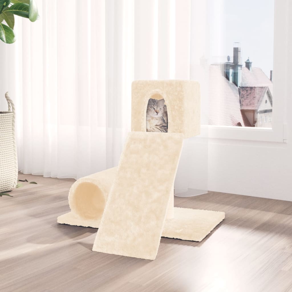 Kradsestolpe med sisal kradsestolpe creme 59 cm