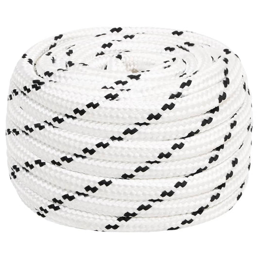 Arbeitsseil Weiß 18 mm 100 m Polyester