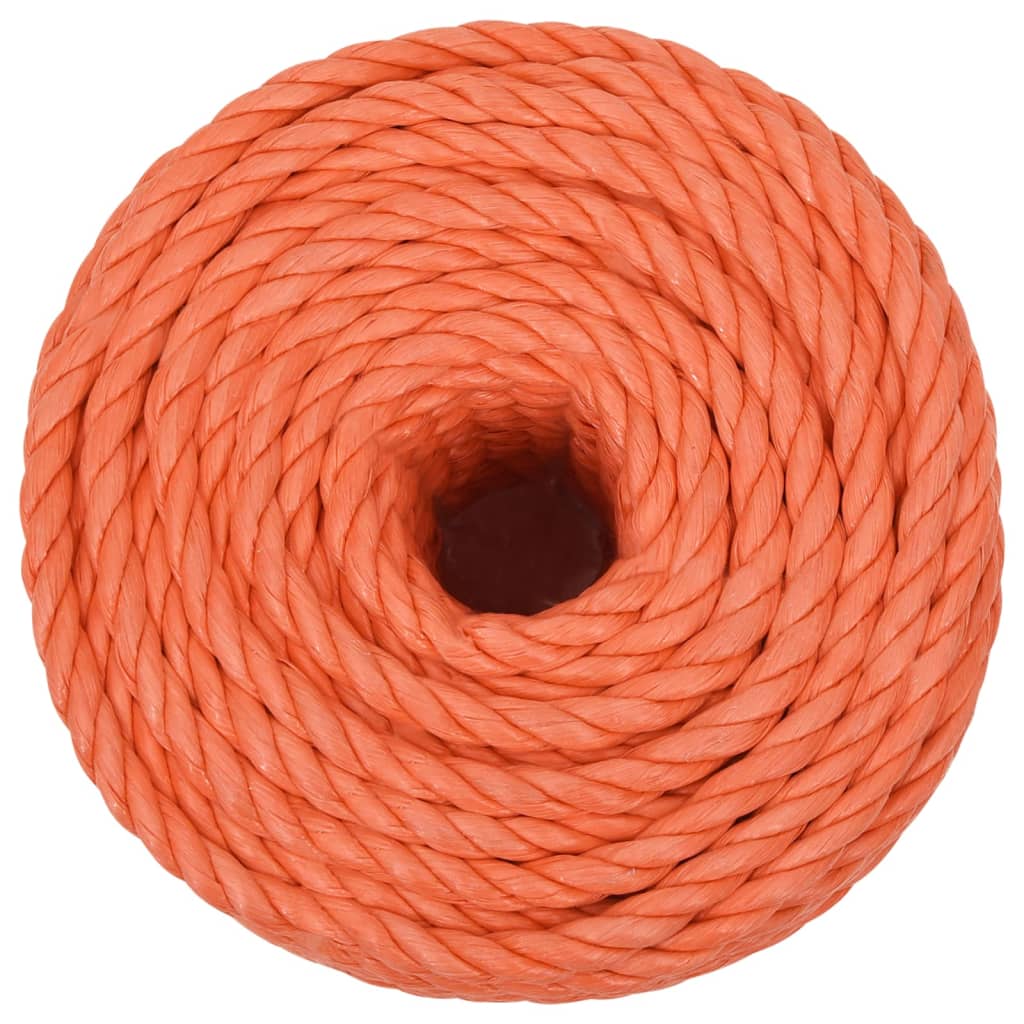 Arbejdsreb Orange 16 mm 25 m Polypropylen