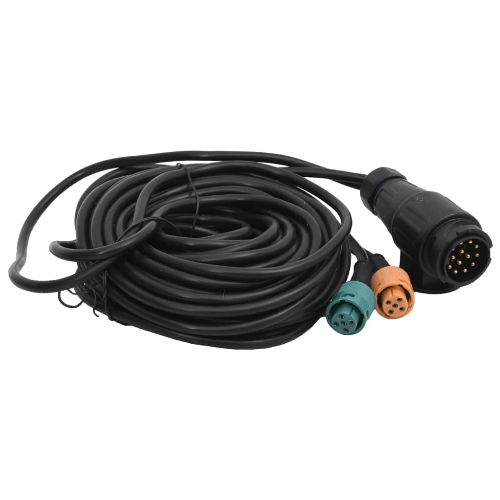 Trailerlygter 2 stk Røde 24x5x14,5 cm 12V LED pærer