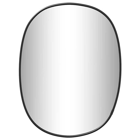 Wandspiegel Schwarz 30x25 cm