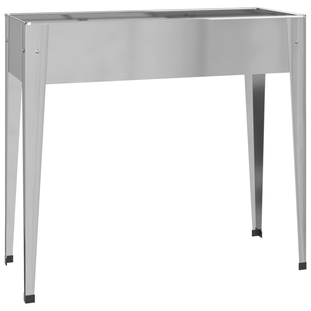 Plantekasse 100,5x40,5x90 cm Galvaniseret stål