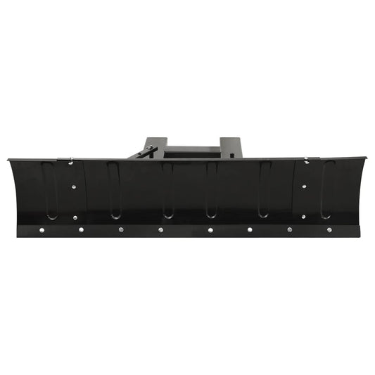 Schneeschild für Gabelstapler 150x38 cm Schwarz