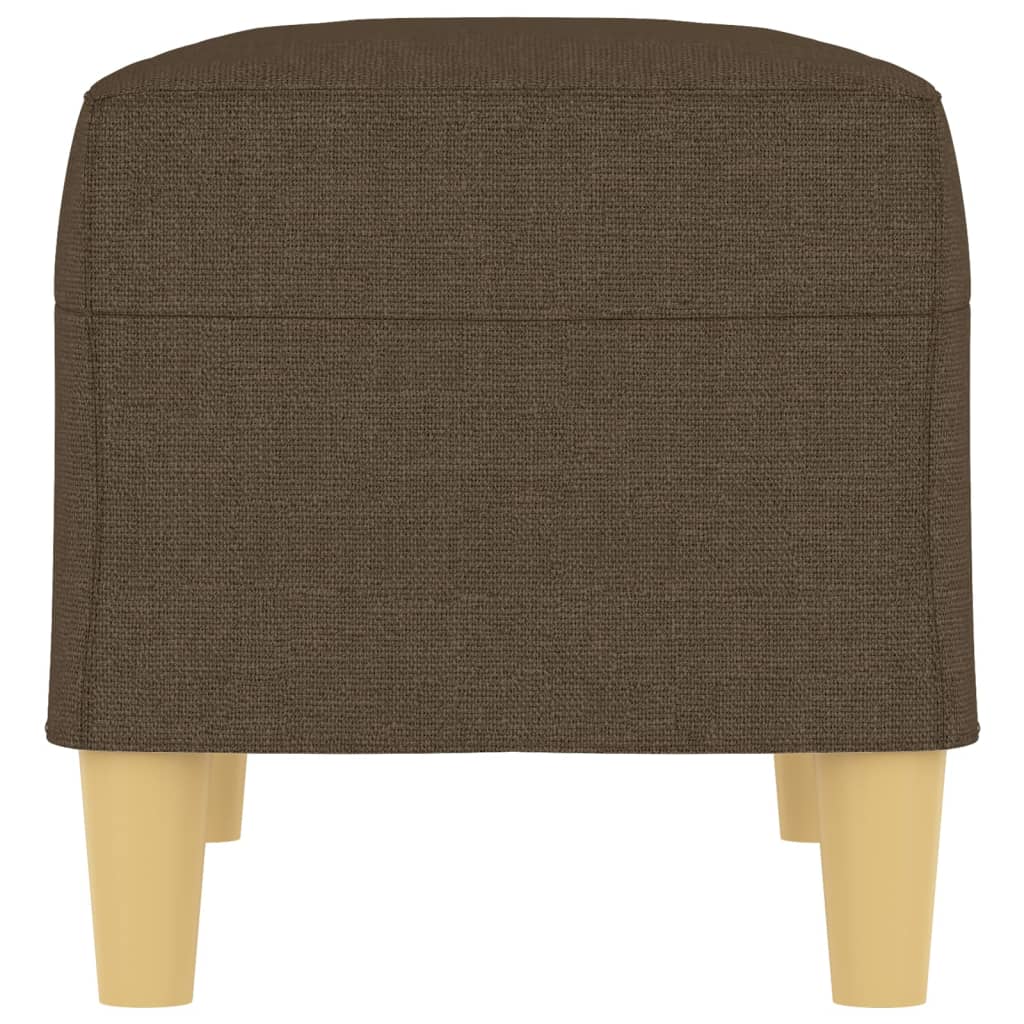 Sitzbank Braun 70x35x41 cm Stoff
