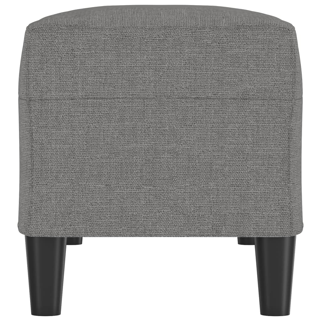 Sitzbank Dunkelgrau 100x35x41 cm Stoff