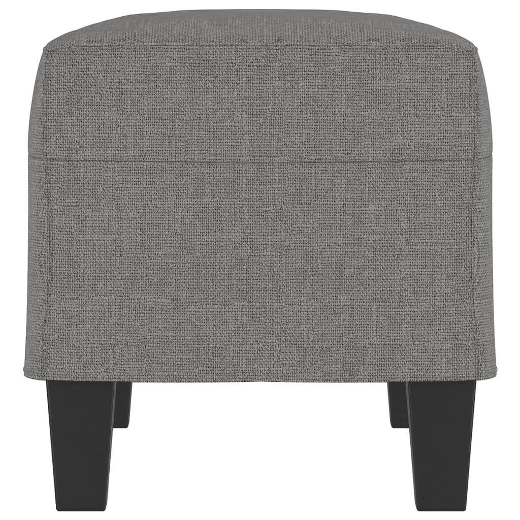 Sitzbank Dunkelgrau 70x35x41 cm Stoff