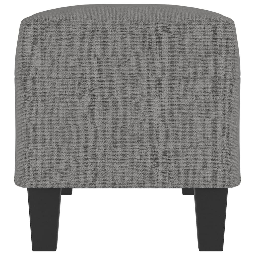 Sitzbank Dunkelgrau 100x35x41 cm Stoff