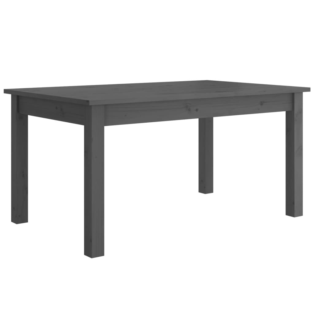Sofabord Grå 80x50x40 cm Massiv Fyr