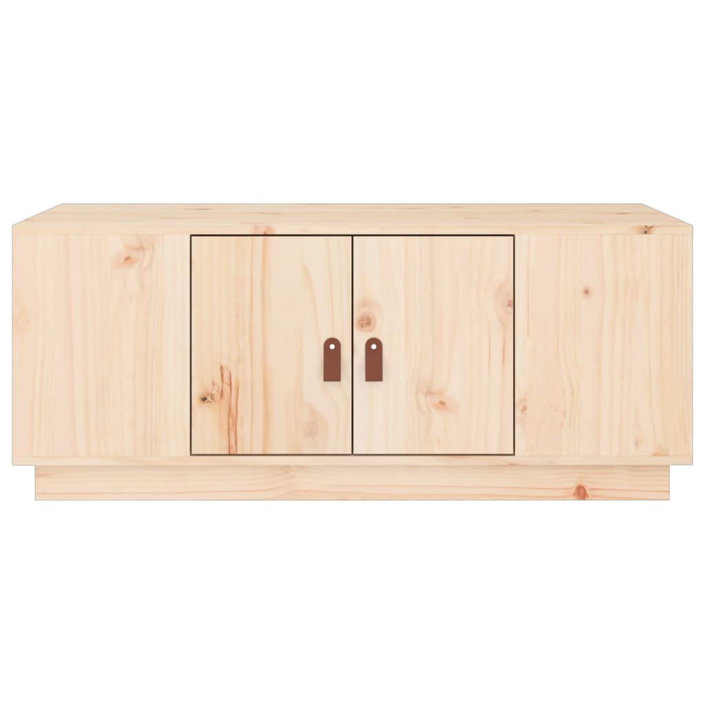 Sofabord 100x50x41 cm massivt fyrretræ