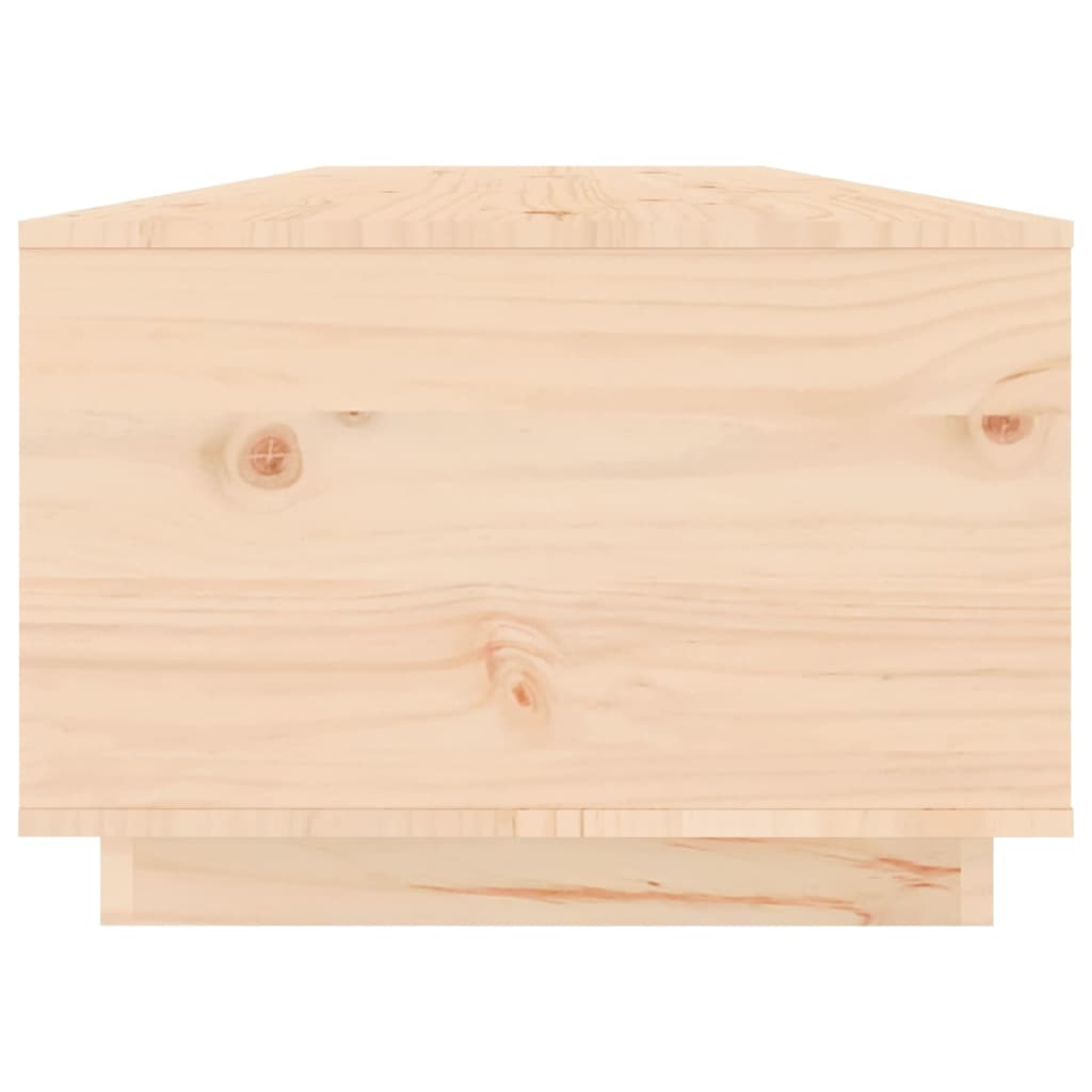 Sofabord 100x50x35 cm massivt fyrretræ
