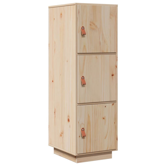 Highboard 34x40x108,5 cm Massivholz Kiefer