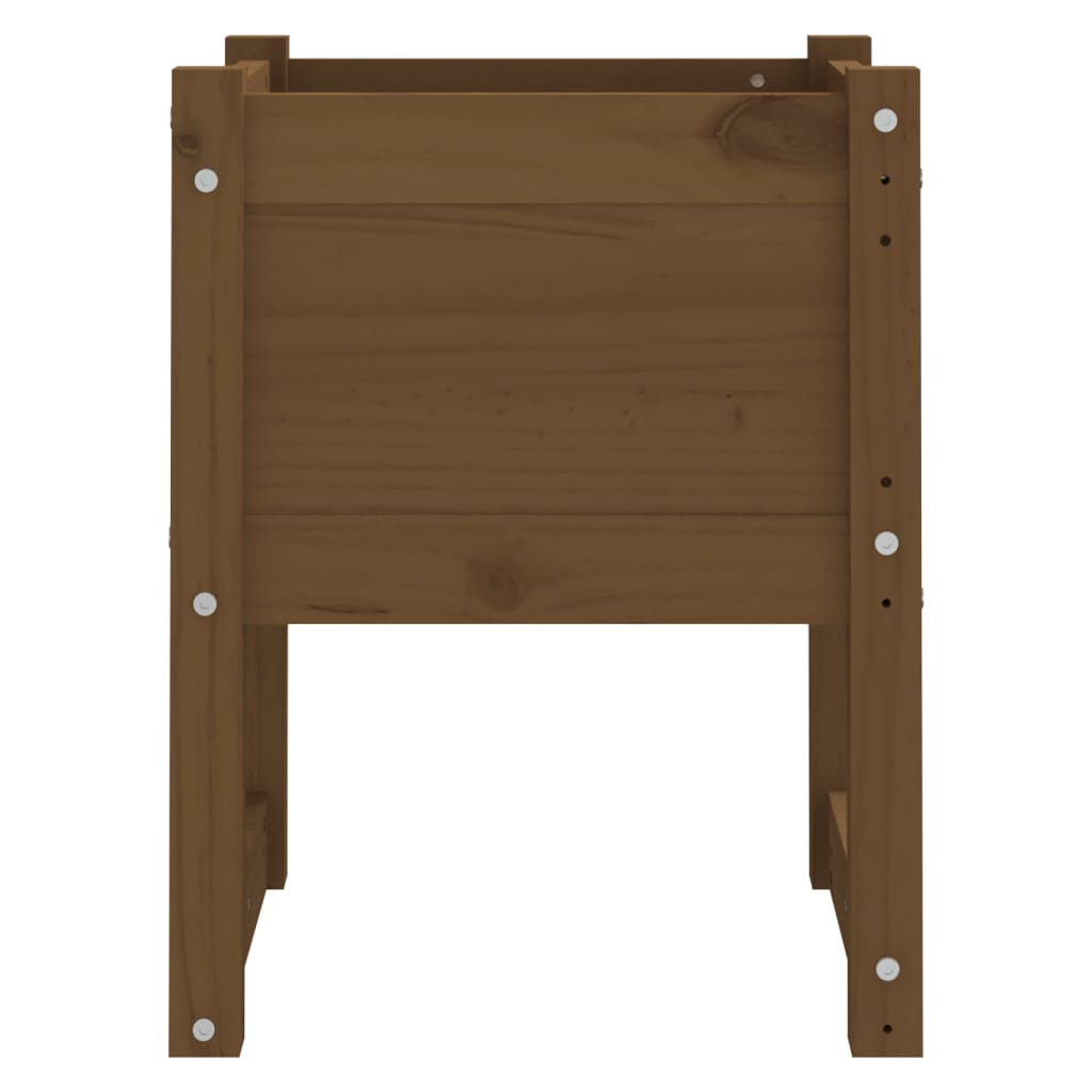 Plantekrukke honningbrun 40x40x52,5 cm massivt fyrretræ