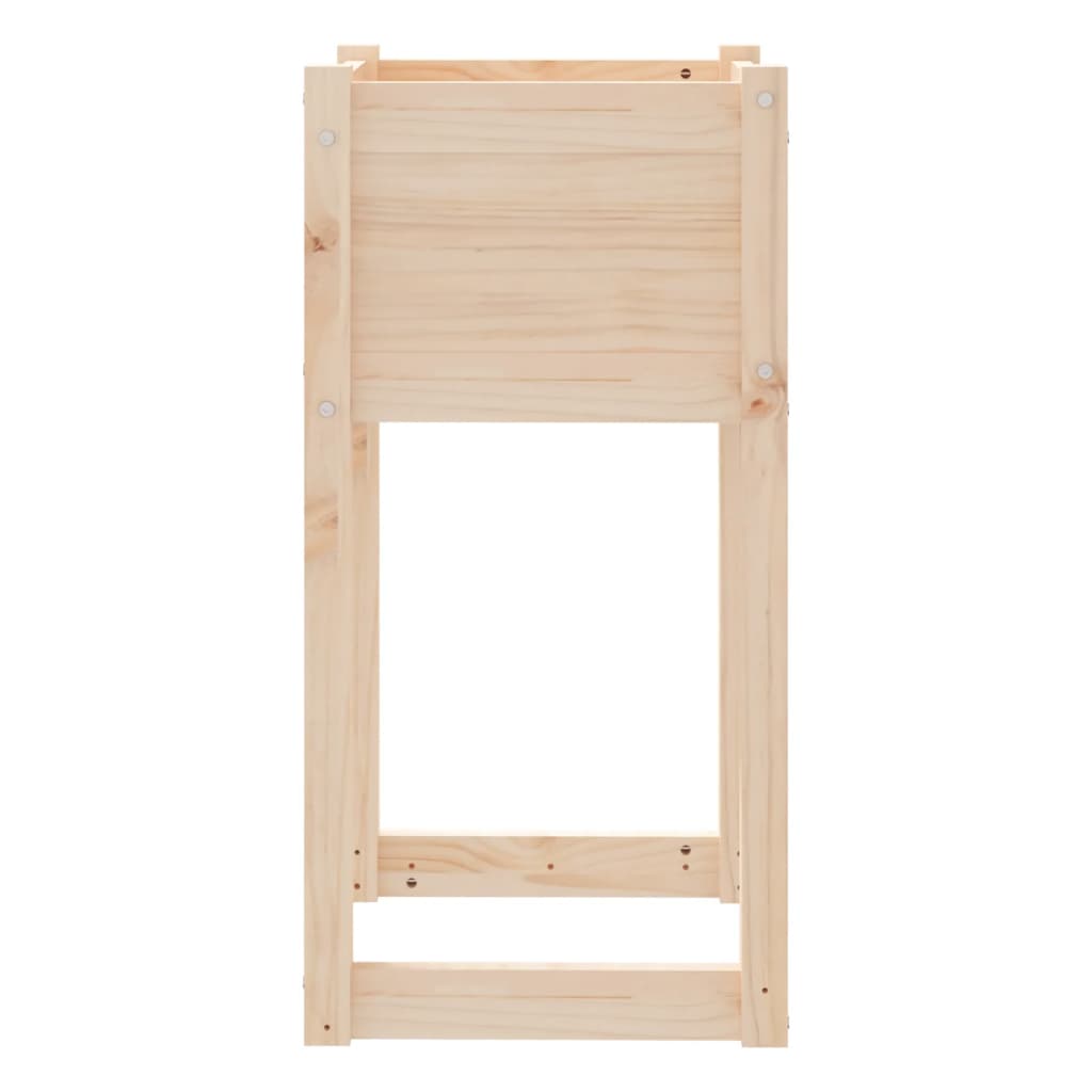 Plantekrukker 2 stk 40x40x81 cm massivt fyrretræ