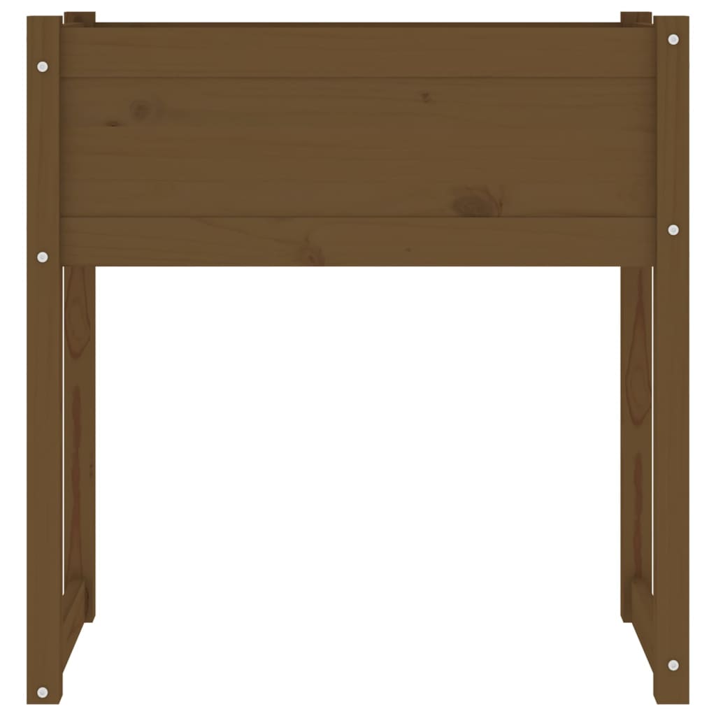 Plantekrukke honningbrun 78x40x81 cm massivt fyrretræ