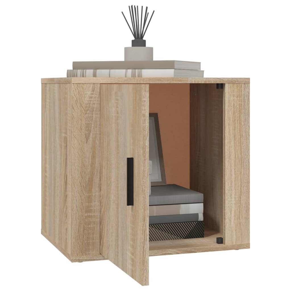 Sengeborde 2 stk Sonoma eg 50x39x47 cm