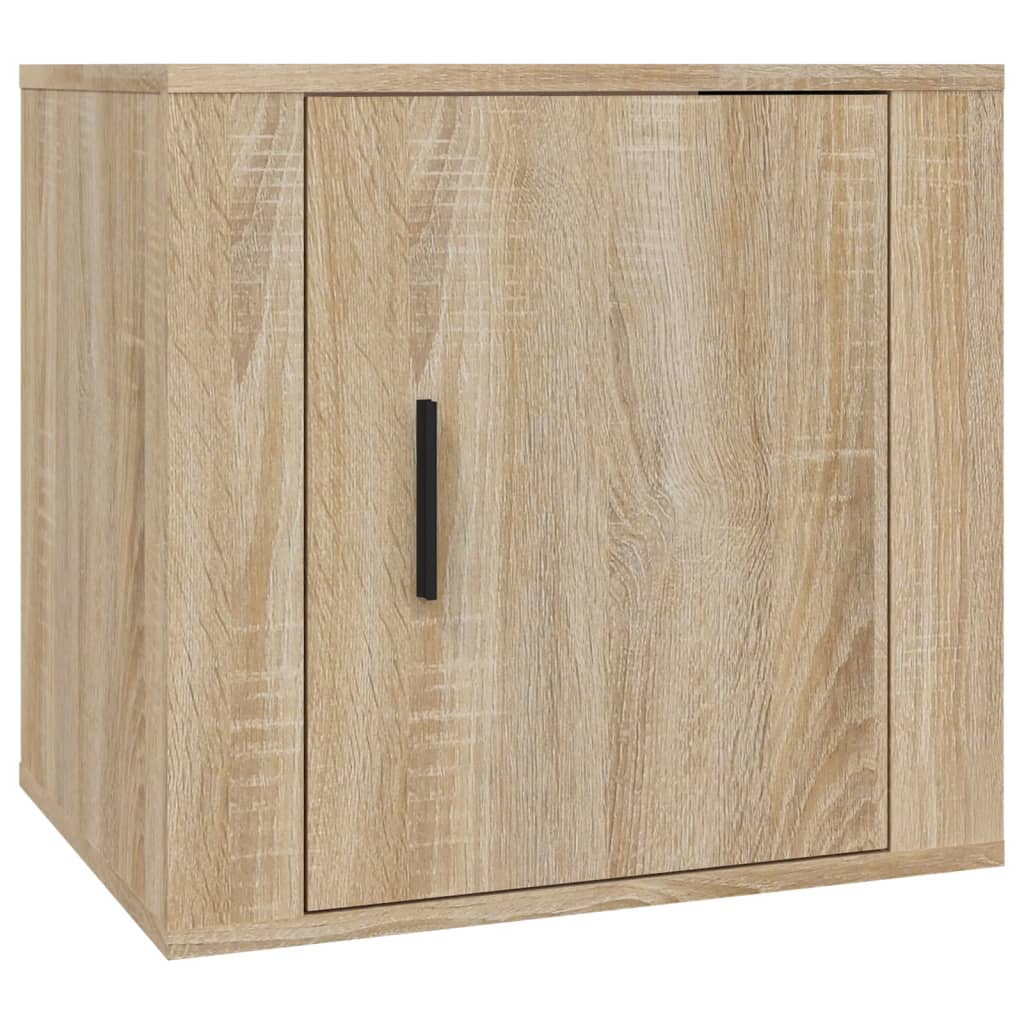 Sengeborde 2 stk Sonoma eg 50x39x47 cm