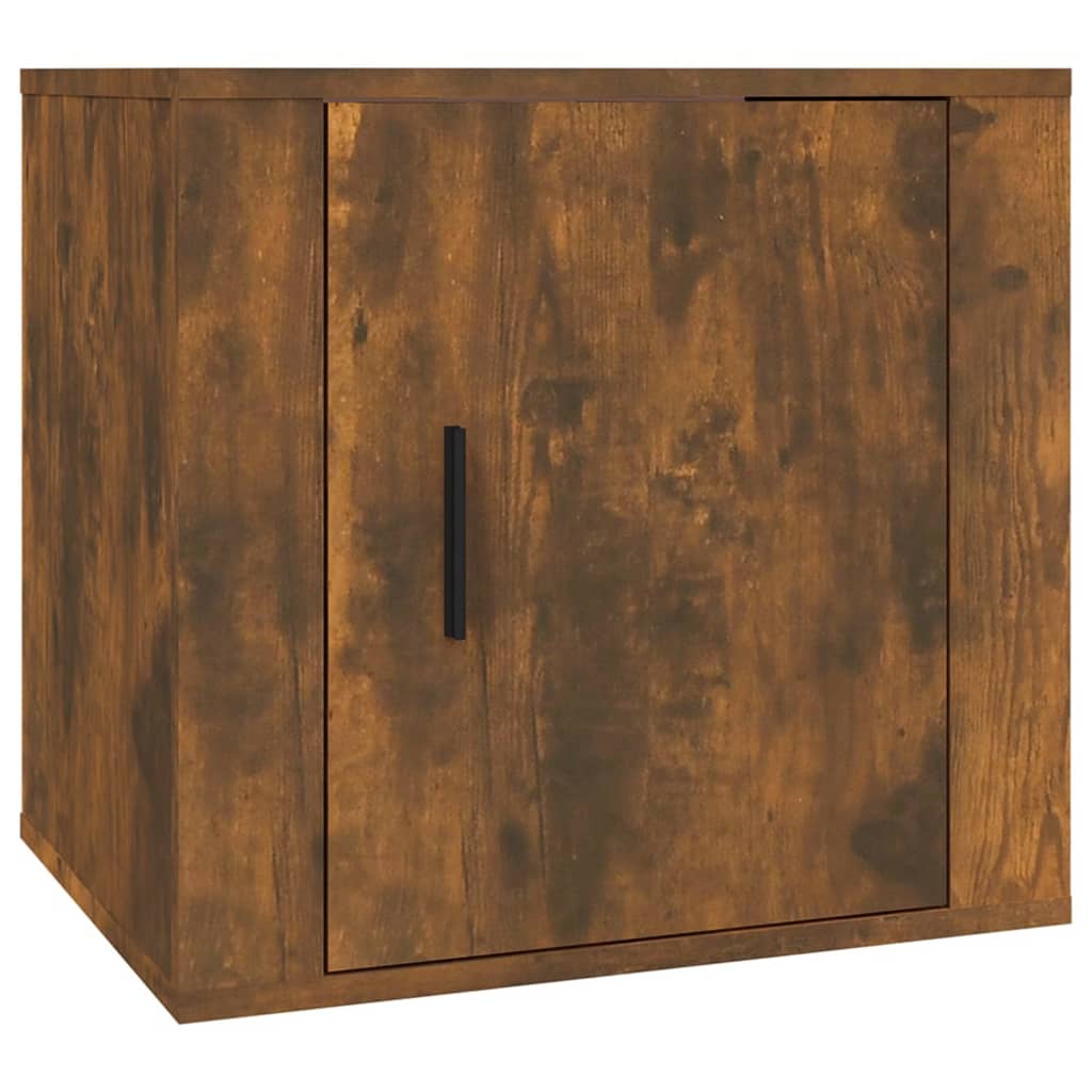 Sengeborde 2 stk Røget eg 50x39x47 cm