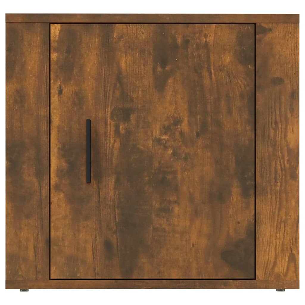 Sengeborde 2 stk Røget eg 50x39x47 cm