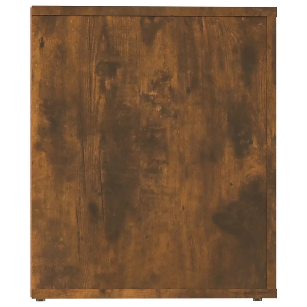 Sengeborde 2 stk Røget eg 50x39x47 cm