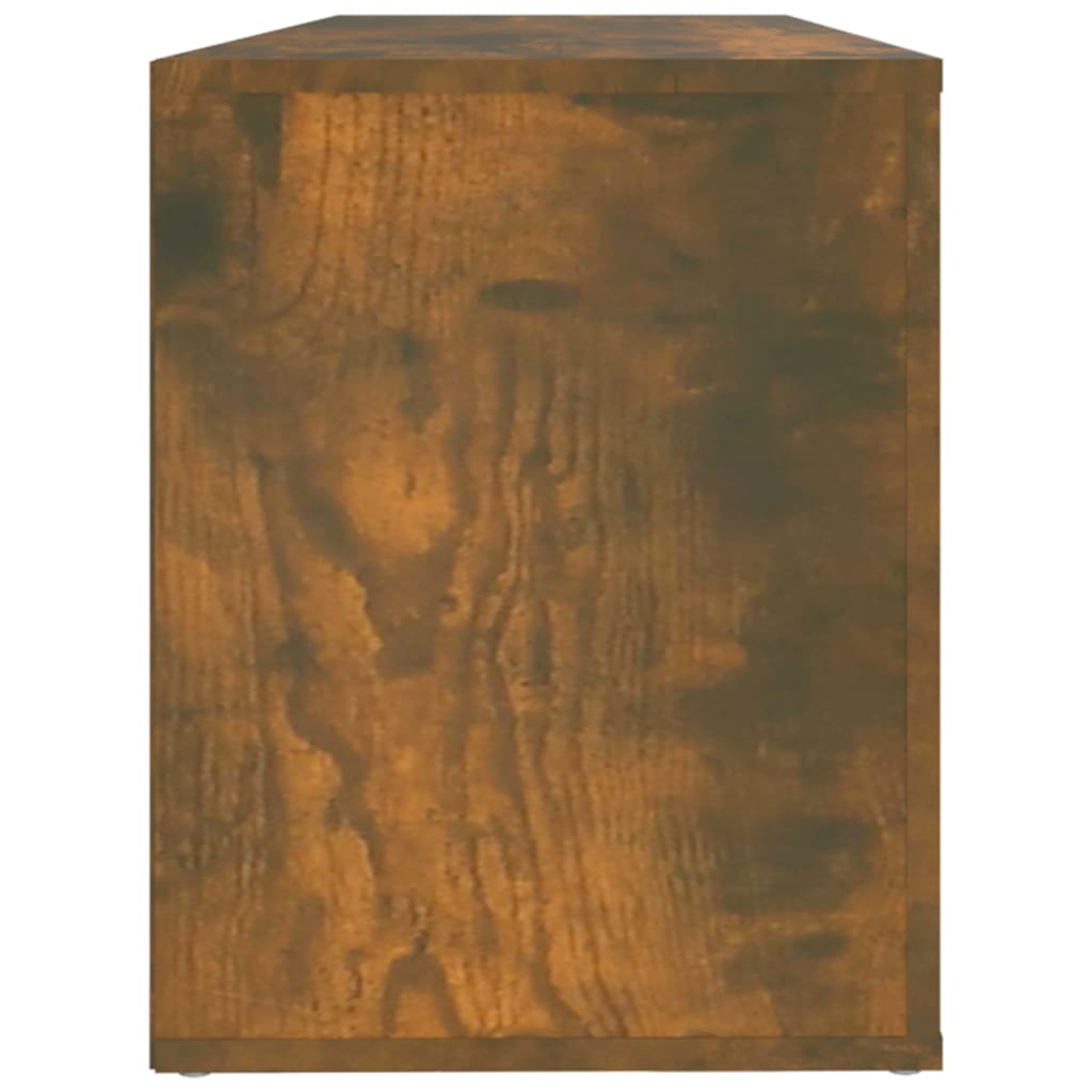 Skostativ røget eg 100x35x45 cm træmateriale