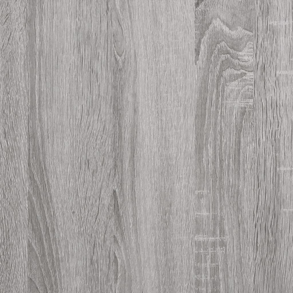 Skostativ Grå Sonoma 100x35x45 cm Træmateriale