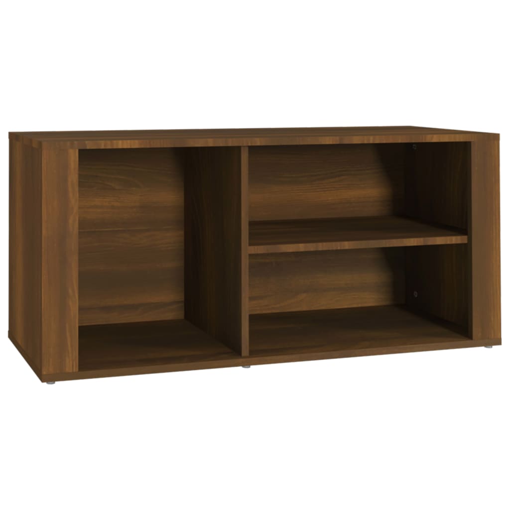 Skostativ Brun Eg Look 100x35x45 cm Træmateriale