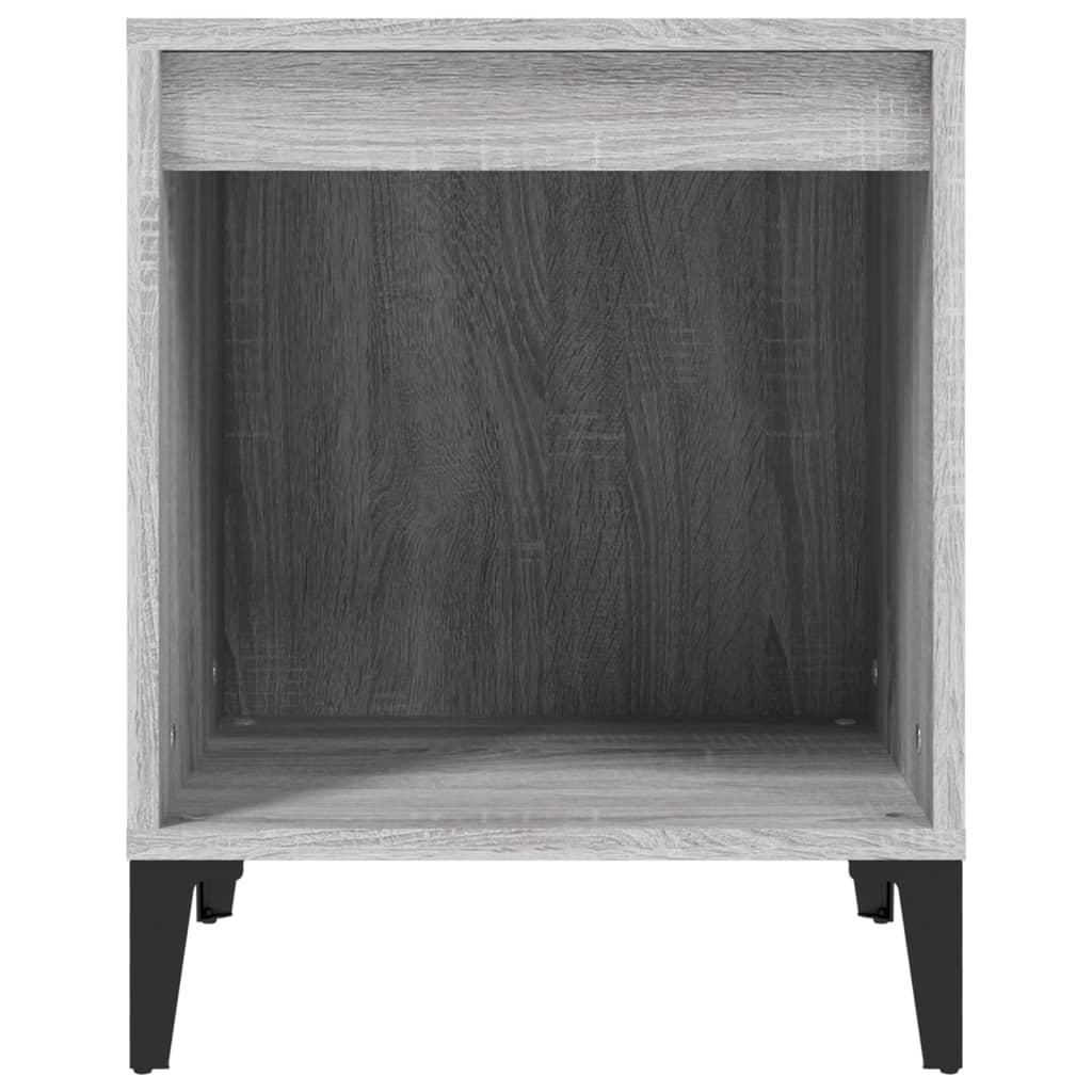 Nachttisch Grau Sonoma 40x35x50 cm