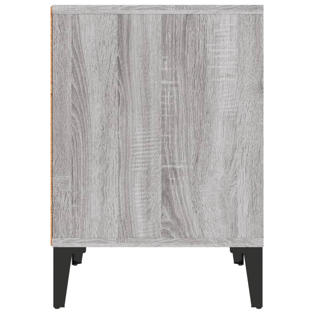 Nachttisch Grau Sonoma 40x35x50 cm