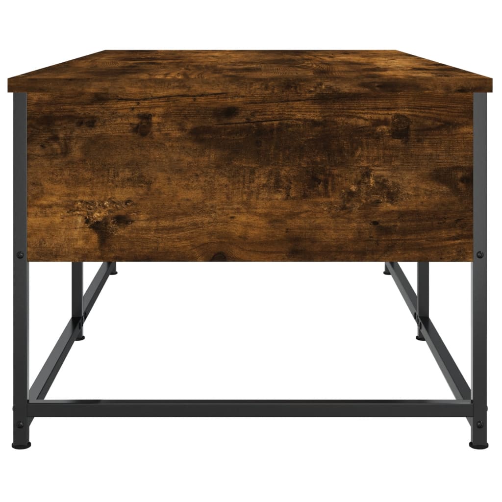 Sofabord røget eg 100x51x40 cm træmateriale