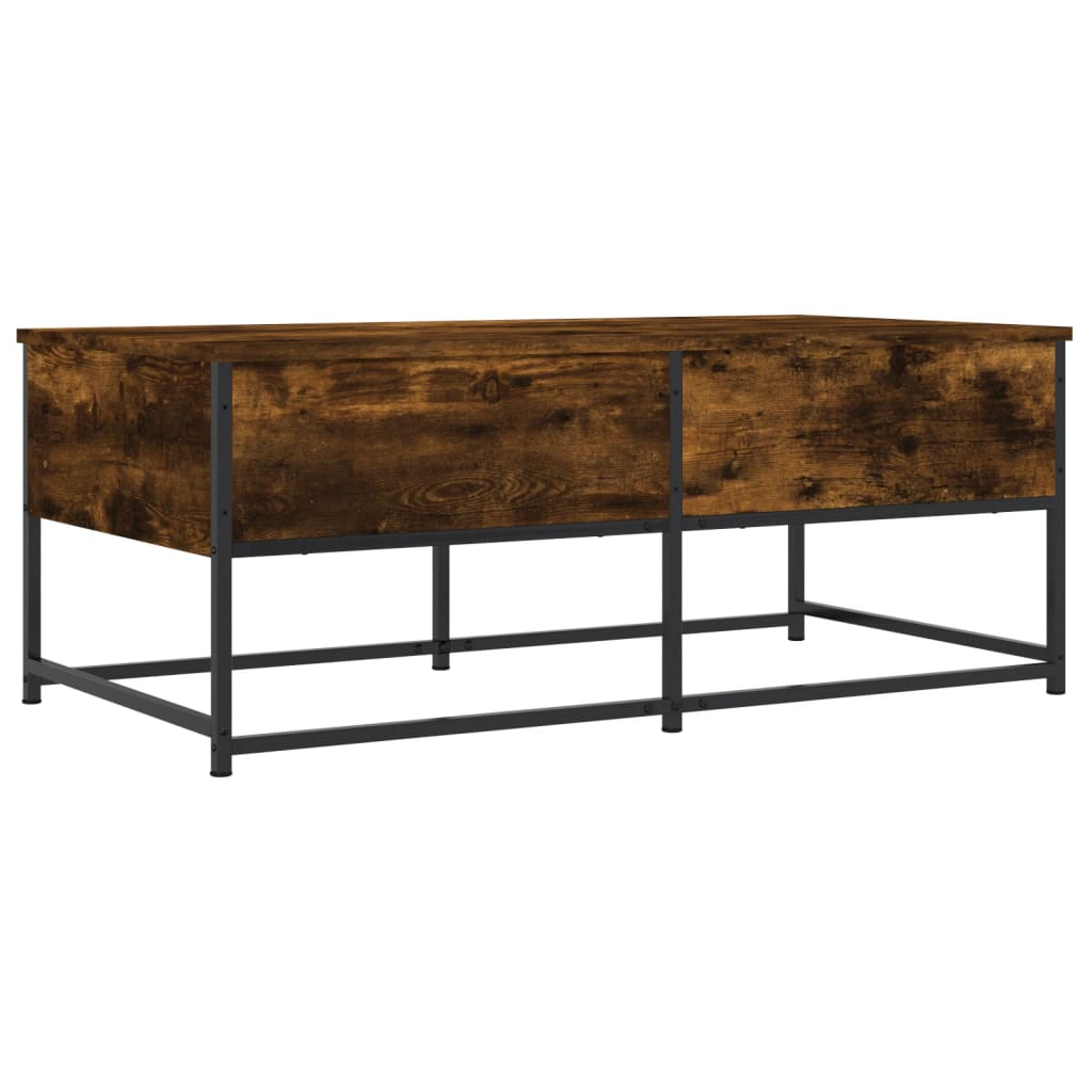 Sofabord røget eg 100x51x40 cm træmateriale