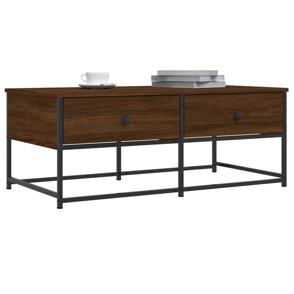 Sofabord Brun Eg Look 100x51x40 cm Træmateriale