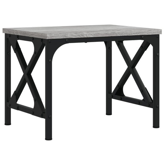 Druckerständer Grau Sonoma 40x30x31 cm Holzwerkstoff