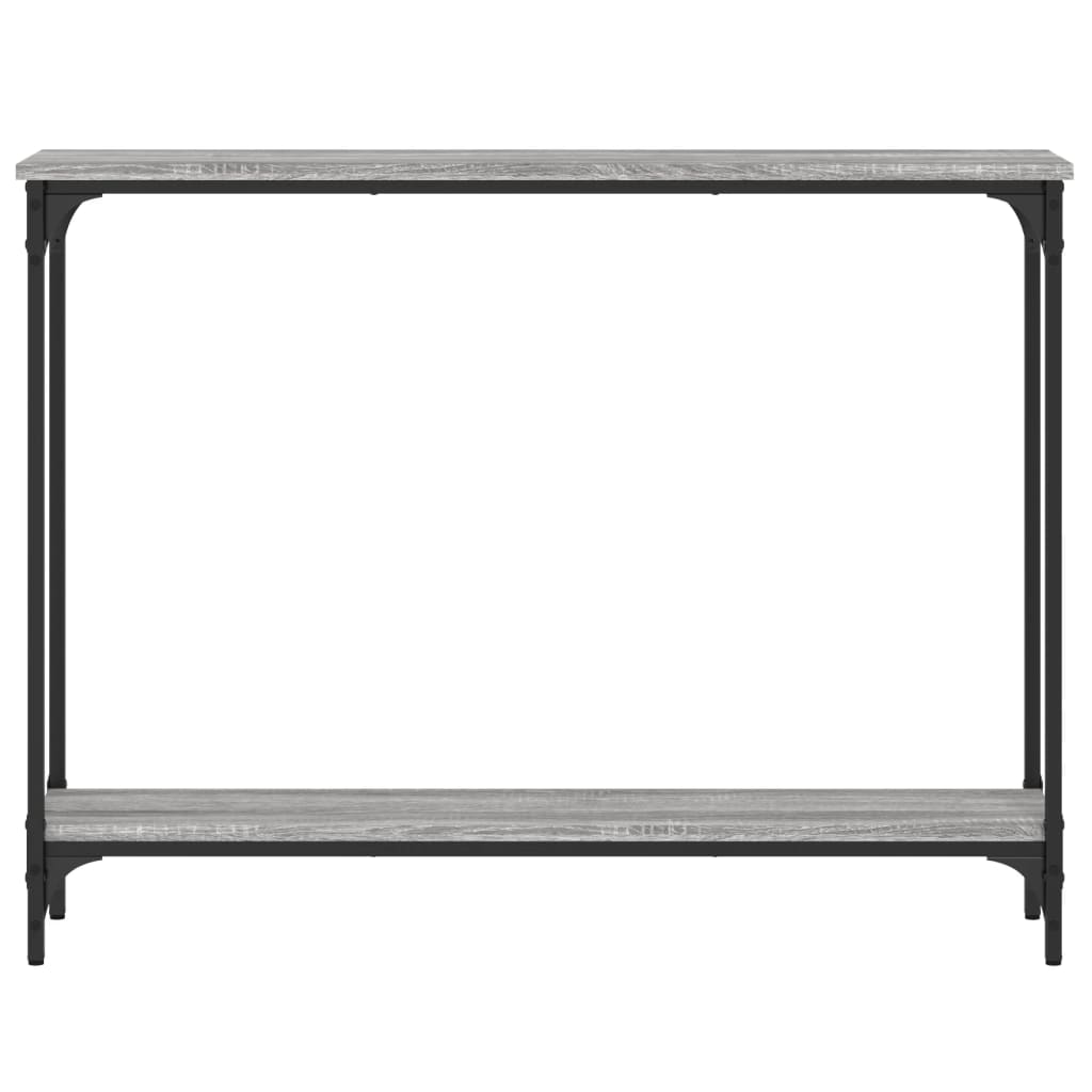 Konsolbord Grå Sonoma 100x22,5x75 cm Træmateriale